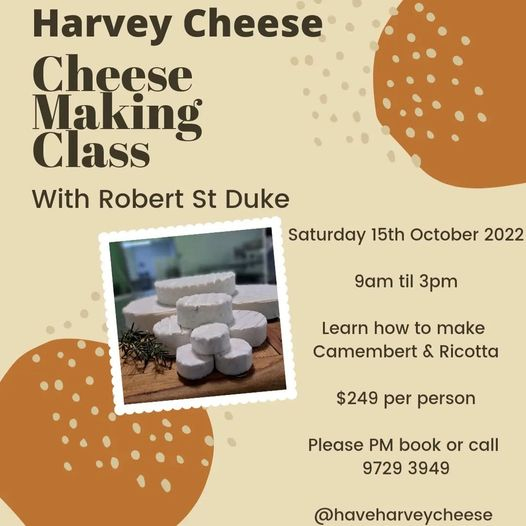 Cheese Making Class!